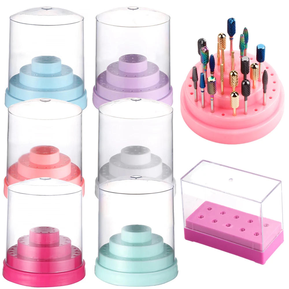 Sdatter 10/14/20/48 Holes Nail Drill Bit Holder Box Display Storage Manicure Container Nail Polishing Head Stand Nail Accessorie
Sdatter 10/14/20/48 Holes Nail Drill Bit Holder Box Display Storage Manicure Container Nail Polishing Head Stand Nail Accessorie