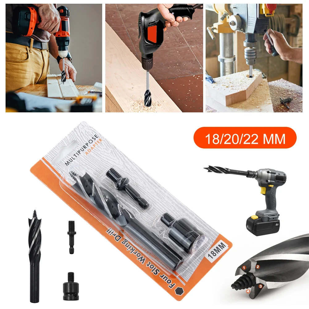 3Pcs Wood Drill Bit Set Electric Wrench Hex Shank Self-Tapping Deep Hole Drill Woodworking Drill Bits 18/20/22MM Free Shipping
3Pcs Wood Drill Bit Set Electric Wrench Hex Shank Self-Tapping Deep Hole Drill Woodworking Drill Bits 18/20/22MM Free Shipping