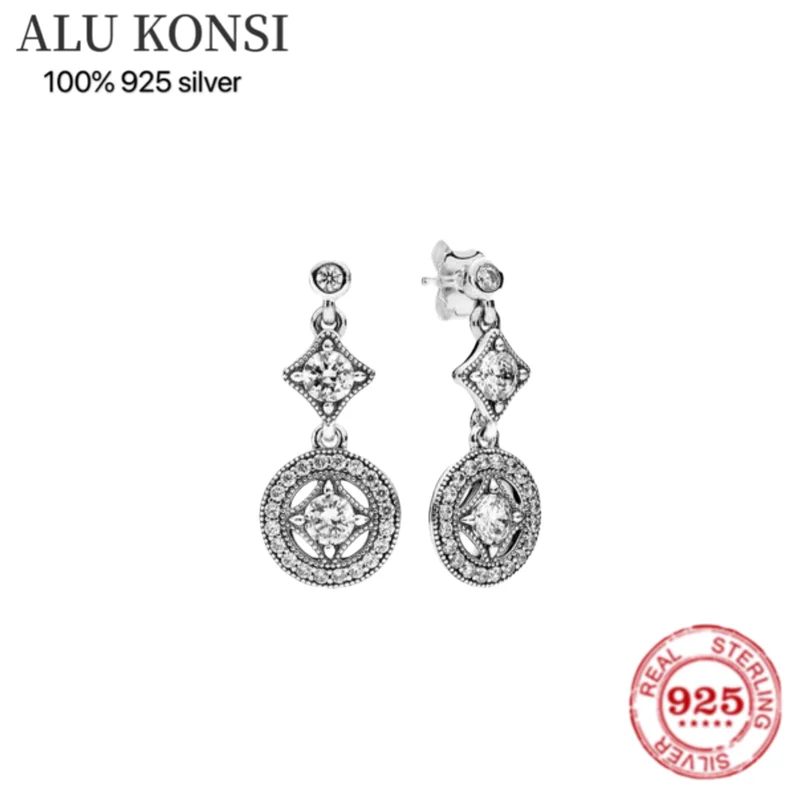 Hot Sale high quality 100% 925 Sterling Silver Fit Original pan earrings For Women temperament luxury DIY Jewelry wedding gift
Hot Sale high quality 100% 925 Sterling Silver Fit Original pan earrings For Women temperament luxury DIY Jewelry wedding gift
