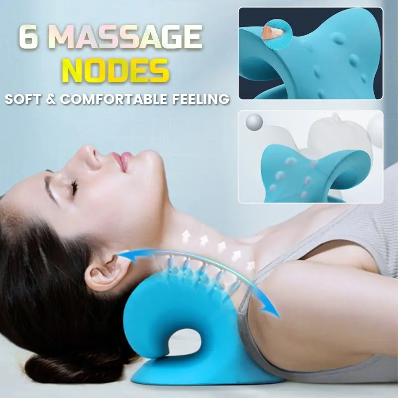 Neck Massage Pillow Neck Shoulder Cervical Chiropractic Traction Device Massage Pillow for Pain Relief Body Neck Massager
Neck Massage Pillow Neck Shoulder Cervical Chiropractic Traction Device Massage Pillow for Pain Relief Body Neck Massager