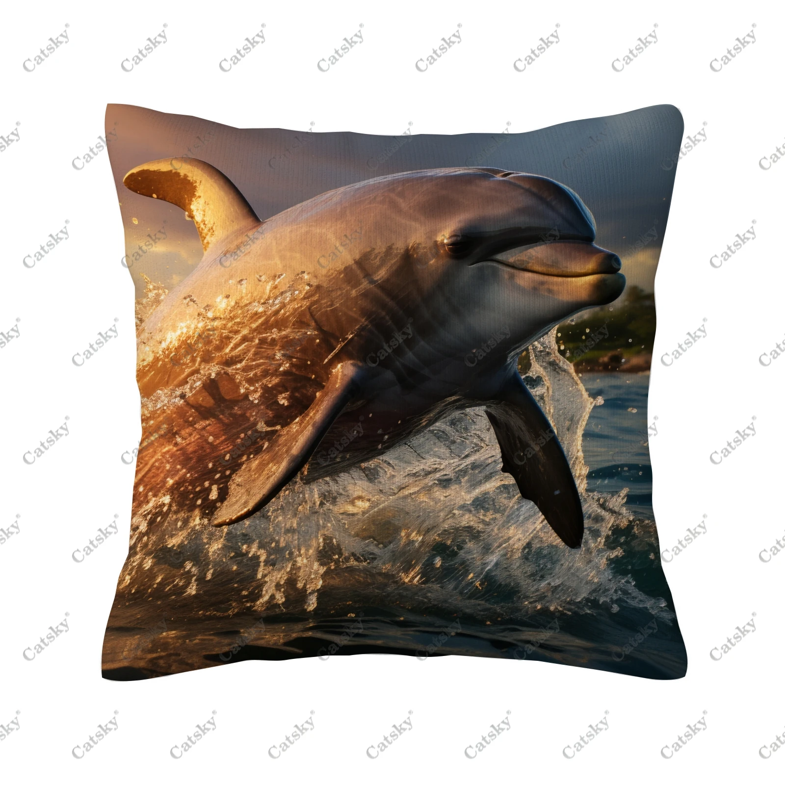 Dolphins Swimming In Water Cushion Cover Pillowcase Cool Asta Figure Throw Pillow Case for Home Decor Sofa Bed Pillow Cover
Dolphins Swimming In Water Cushion Cover Pillowcase Cool Asta Figure Throw Pillow Case for Home Decor Sofa Bed Pillow Cover