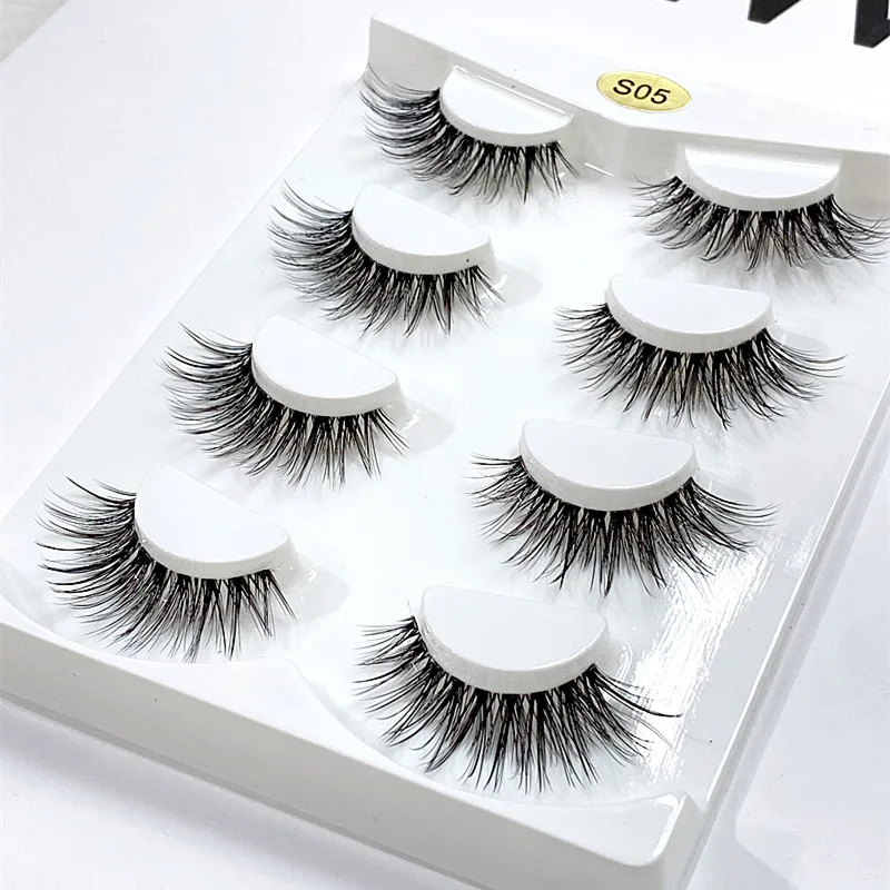 Wholesale Transparent Band 3d Mink Eyelashes 4pairs invisible band mink Fluffy Lashes Reusable in Bulk false eyelashes Makeup
Wholesale Transparent Band 3d Mink Eyelashes 4pairs invisible band mink Fluffy Lashes Reusable in Bulk false eyelashes Makeup
