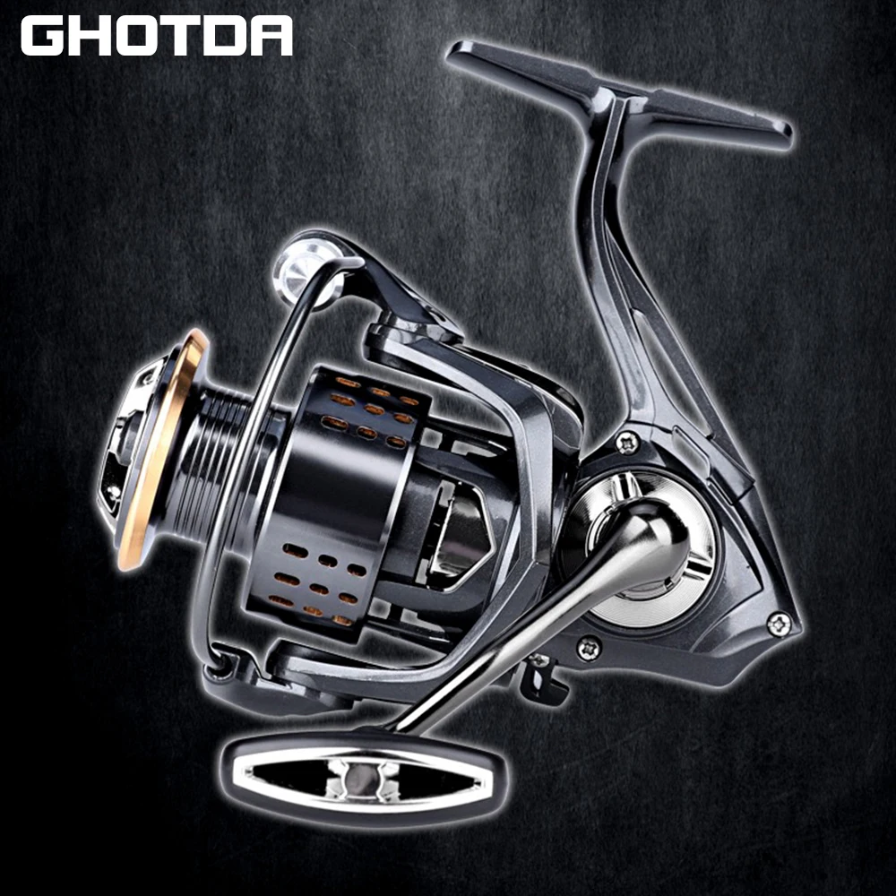 Spinning Wheel 2000 3000 4000 5000 6000 7000 Fishing Reel High-casting Reel 15KG Max Drag Bass Pike Sea Beach Fishing Goods
Spinning Wheel 2000 3000 4000 5000 6000 7000 Fishing Reel High-casting Reel 15KG Max Drag Bass Pike Sea Beach Fishing Goods