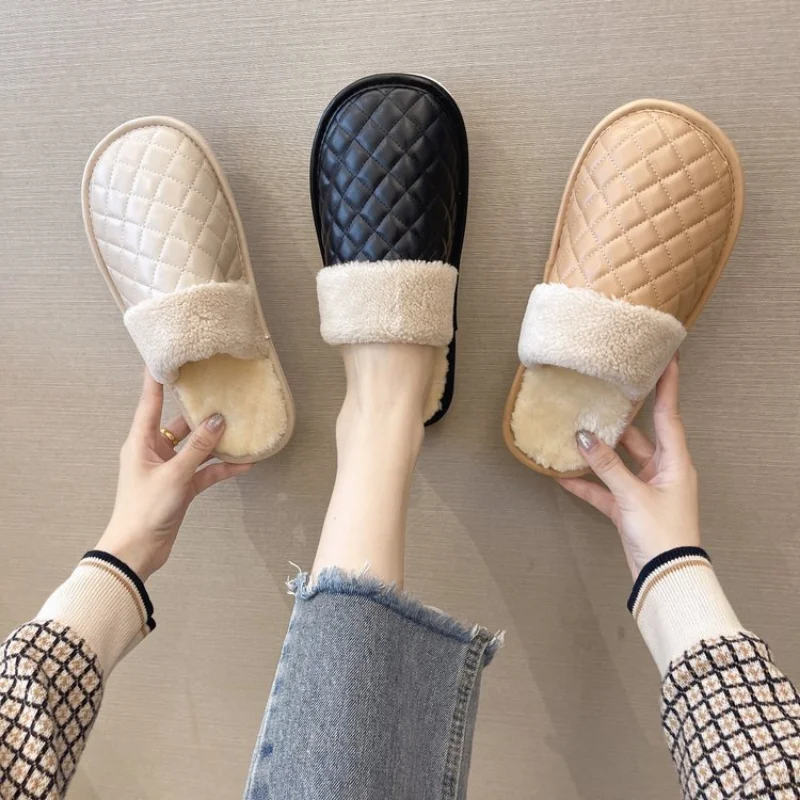 BCEBYL Autumn and Winter New Fashion Home Slippers Outside To Wear Baotou Couples Cotton Slippers Casual Flat Women's Shoes
BCEBYL Autumn and Winter New Fashion Home Slippers Outside To Wear Baotou Couples Cotton Slippers Casual Flat Women's Shoes