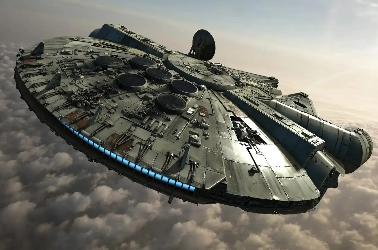Художественный печатный плакат "Destroyer Millennium Falcon"
Художественный печатный плакат "Destroyer Millennium Falcon"