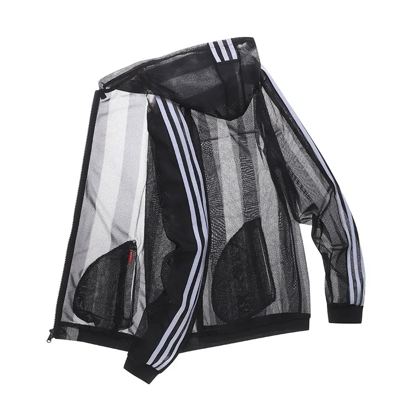 2022 summer outdoor sun protection clothing men's hollow skin clothing Korean version casual breathable thin youth hooded sun pr
2022 summer outdoor sun protection clothing men's hollow skin clothing Korean version casual breathable thin youth hooded sun pr