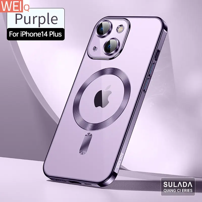 Роскошный Фиолетовый Магнитный чехол, Магнитный чехол Для Magsafe, Беспроводная зарядка, iPhone 14 Plus 13 Pro Max 12 14Pro iPhone14, чехол для телефона с покрытием
Роскошный Фиолетовый Магнитный чехол, Магнитный чехол Для Magsafe, Беспроводная зарядка, iPhone 14 Plus 13 Pro Max 12 14Pro iPhone14, чехол для телефона с покрытием