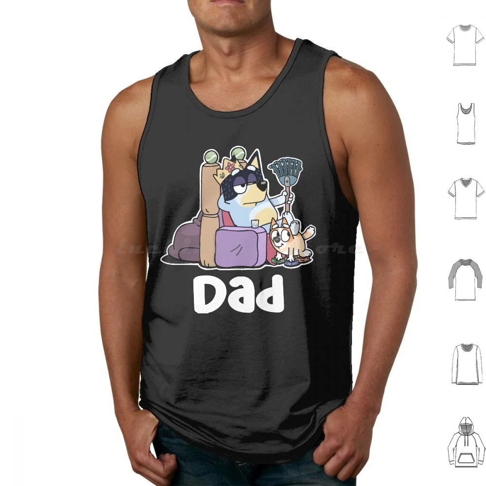 Funny Dad's Life Tank Tops Vest Sleeveless Mum Life Bingo Chilli Bandit And Bingo For Real Life Family Birthday Character Dad
Funny Dad's Life Tank Tops Vest Sleeveless Mum Life Bingo Chilli Bandit And Bingo For Real Life Family Birthday Character Dad
