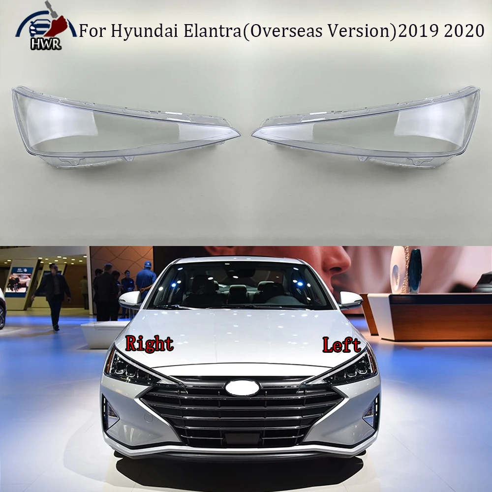 Для Hyundai Elantra (зарубежная версия) 2019 2020 Автомобильная фара абажур крышка корпус