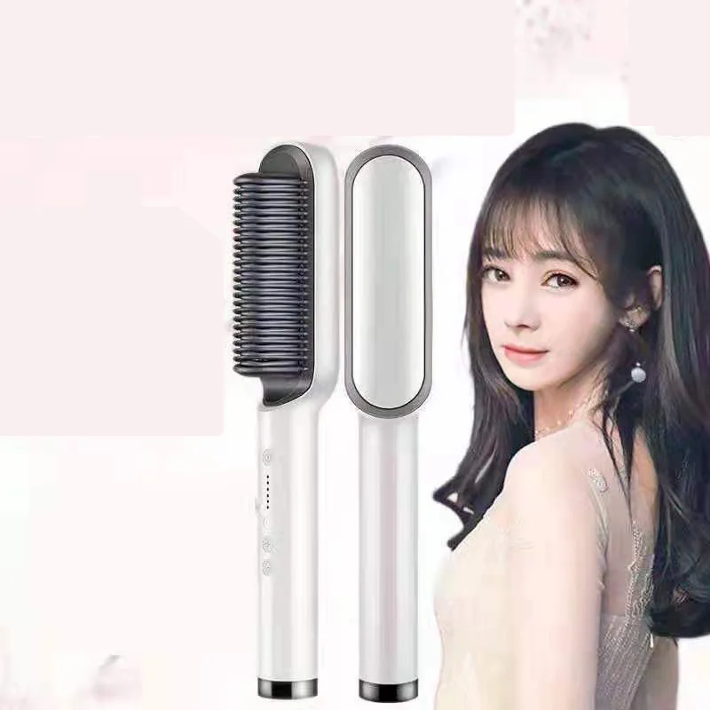 Hair & Beard Anion Straightener Heating Comb Multifunctional Styling Tool Hair Brush Irons Hot Comb Straightening Curling Comb
Hair & Beard Anion Straightener Heating Comb Multifunctional Styling Tool Hair Brush Irons Hot Comb Straightening Curling Comb