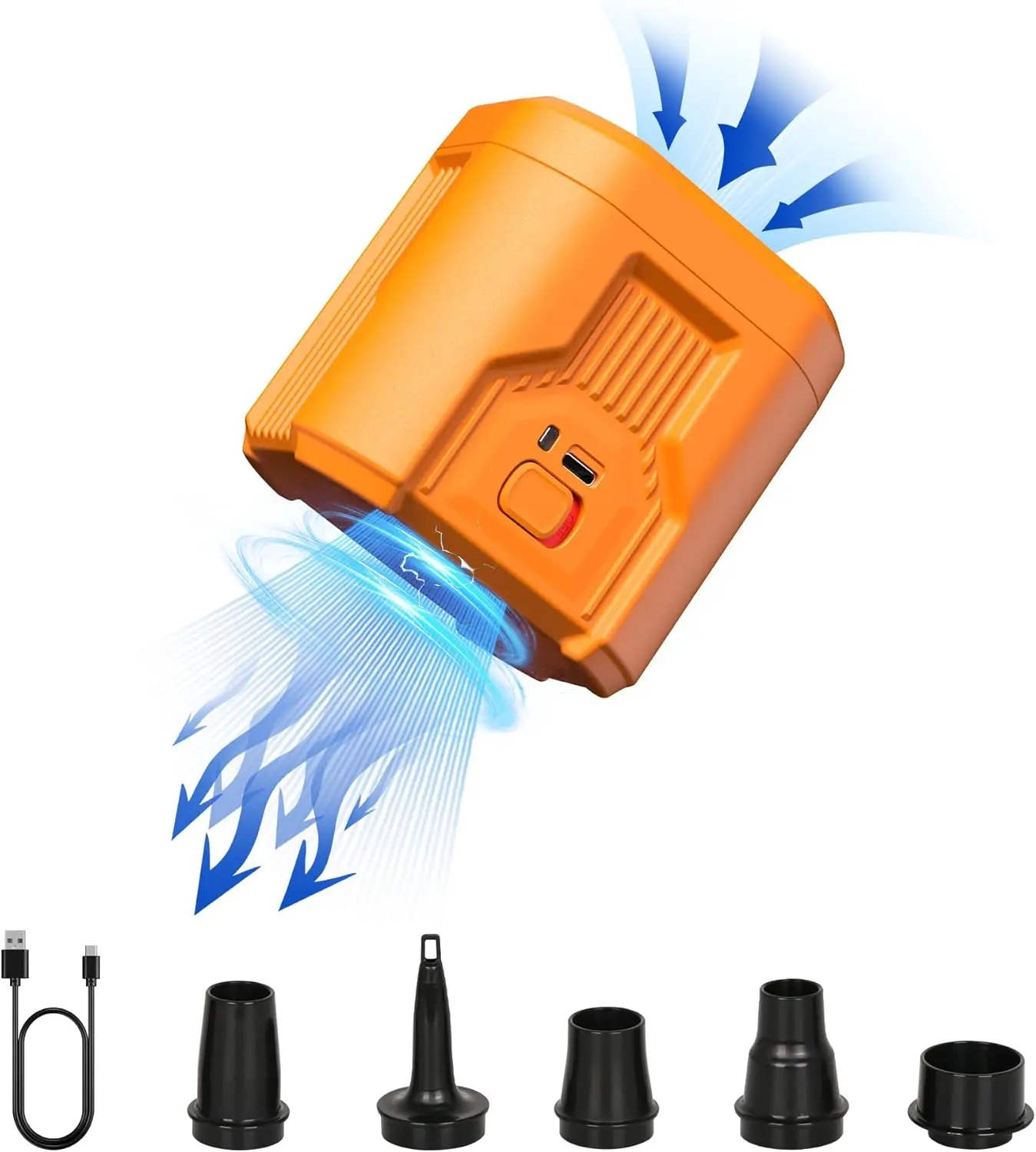 FLEXTAIL EVO PUMP 3–1000 л/мин Электрический воздушный насос, быстрая инфляция и дефляция, идеально подходит для надувного матраса, надувной кровати, лодок
FLEXTAIL EVO PUMP 3–1000 л/мин Электрический воздушный насос, быстрая инфляция и дефляция, идеально подходит для надувного матраса, надувной кровати, лодок