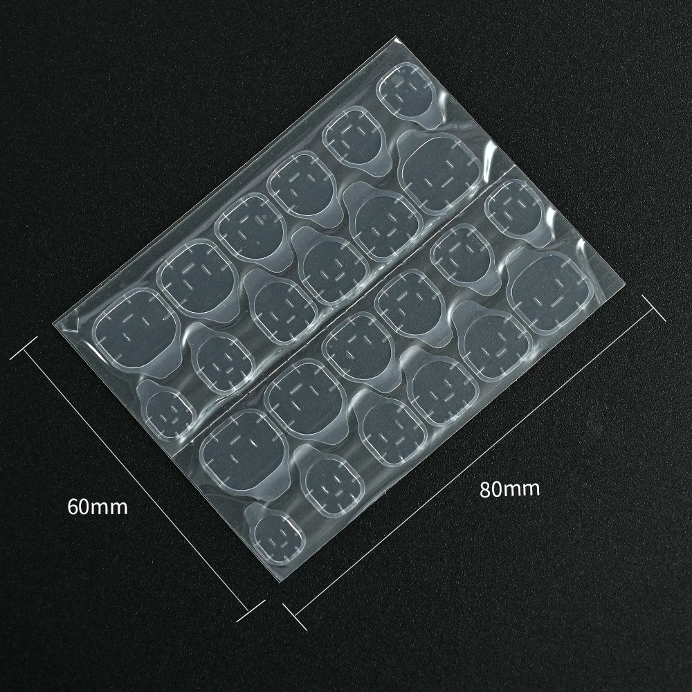 Mewoou 10 Sheets DIY Nail Transparent Double Sided Self Adhesive Sticker Jelly Waterproof False Art Extension Glue Tool
Mewoou 10 Sheets DIY Nail Transparent Double Sided Self Adhesive Sticker Jelly Waterproof False Art Extension Glue Tool