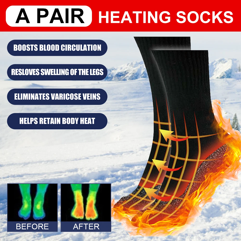 Winter Warm Aluminized Fiber Super Soft Thickened Socks Men's and Women's Thickened Warm Foot Socks for Cold Weather
Winter Warm Aluminized Fiber Super Soft Thickened Socks Men's and Women's Thickened Warm Foot Socks for Cold Weather