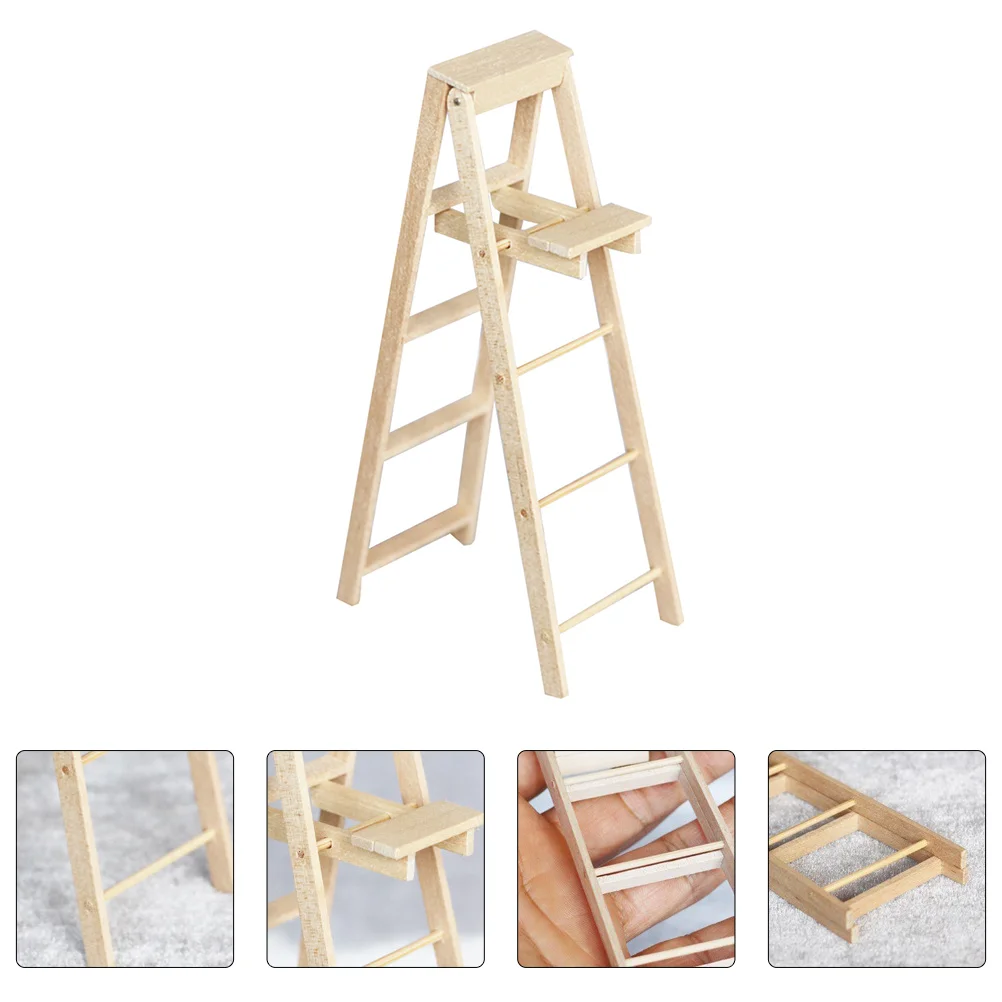Ladder Decor Mini House Wooden Furniture Diy Miniature Accessory Simulation Staircase Stairs Ornament Garden Accessories Step
Ladder Decor Mini House Wooden Furniture Diy Miniature Accessory Simulation Staircase Stairs Ornament Garden Accessories Step