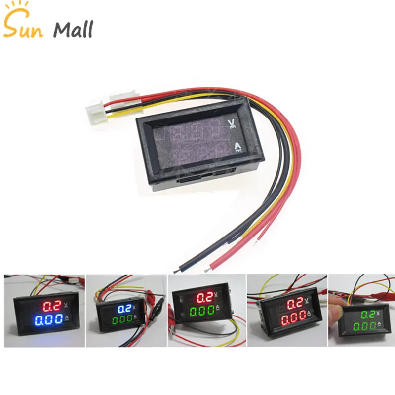 Free Shipping 0.28inch LED Digital Voltmeter Ammeter DC 100V 1A 10A 50A 100A Volt Ampere Meter Amperemeter Voltage Indicator
Free Shipping 0.28inch LED Digital Voltmeter Ammeter DC 100V 1A 10A 50A 100A Volt Ampere Meter Amperemeter Voltage Indicator