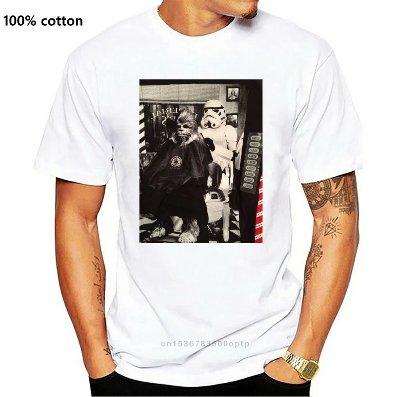 New Arrival Men 3d T shirts Stormtrooper Chewbacca Barber Shop Photo tshirt Fashion Design Print male Cotton gta
New Arrival Men 3d T shirts Stormtrooper Chewbacca Barber Shop Photo tshirt Fashion Design Print male Cotton gta