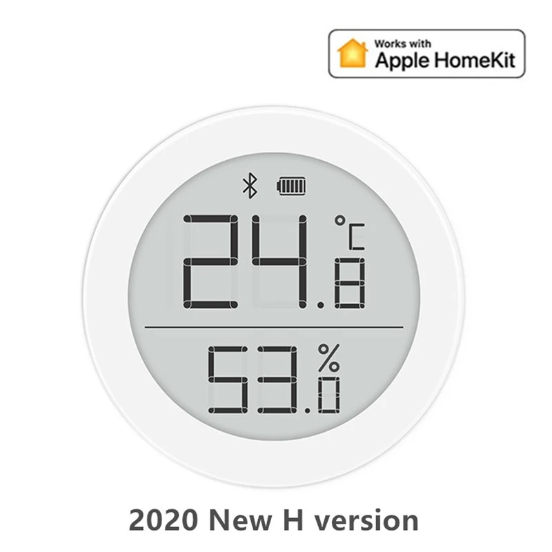 Cleargrass Qingping Bluetooth Thermometer Hygrometer Temperature and Humidity Sensor Supports for Apple Siri and HomeKit
Cleargrass Qingping Bluetooth Thermometer Hygrometer Temperature and Humidity Sensor Supports for Apple Siri and HomeKit