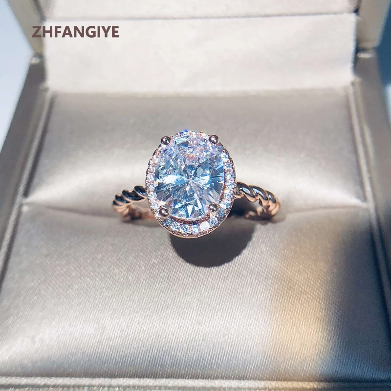 925 Silver Jewelry Rings Oval Zircon Gemstone Trendy Finger Ring Ornament for Women Wedding Engagement Promise Party New Arrival
925 Silver Jewelry Rings Oval Zircon Gemstone Trendy Finger Ring Ornament for Women Wedding Engagement Promise Party New Arrival