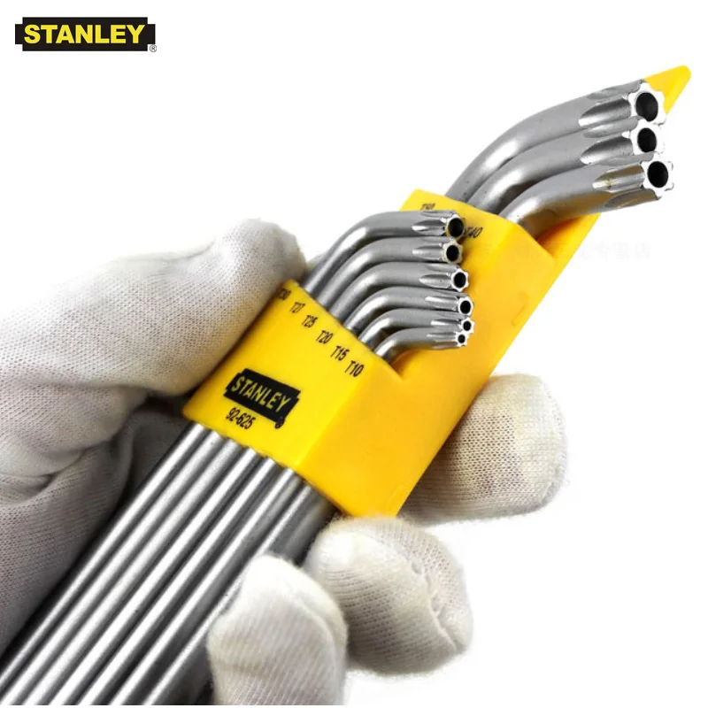 Отвертка со звездообразным отверстием Stanley S2, L-образный женский набор для отвертки, Звездный шестигранный ключ, набор ключей, 8 шт. или 9 шт.
Отвертка со звездообразным отверстием Stanley S2, L-образный женский набор для отвертки, Звездный шестигранный ключ, набор ключей, 8 шт. или 9 шт.