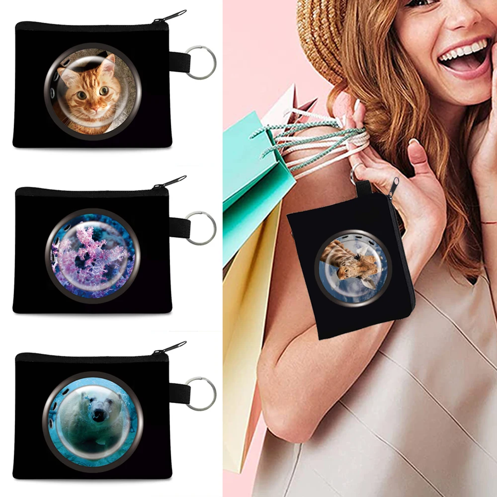 Women Wallet Designer Bag Clutches Small Coin Purse Window Cartoon Animals Anime Girl Wallets Bags for Girls Canvas Organizer
Women Wallet Designer Bag Clutches Small Coin Purse Window Cartoon Animals Anime Girl Wallets Bags for Girls Canvas Organizer