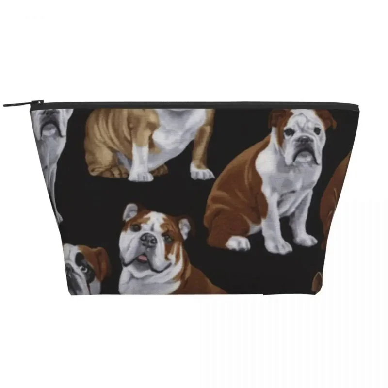 English Bulldogs Trapezoidal Portable Makeup Bags Daily Storage Bag Cosmetic Case for Travel Toiletry Jewelry Bag
English Bulldogs Trapezoidal Portable Makeup Bags Daily Storage Bag Cosmetic Case for Travel Toiletry Jewelry Bag