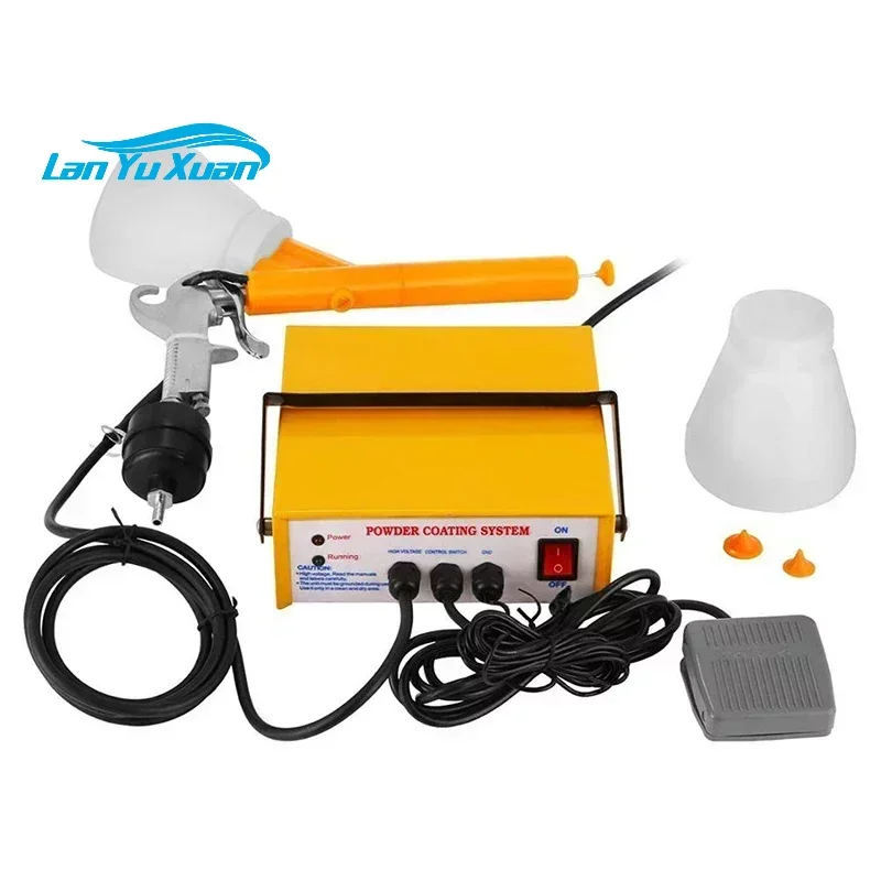 Powder spray gun Portable manual spray gun PC03-- adjustable 5-speed control, electrostatic powder spraying machine
Powder spray gun Portable manual spray gun PC03-- adjustable 5-speed control, electrostatic powder spraying machine