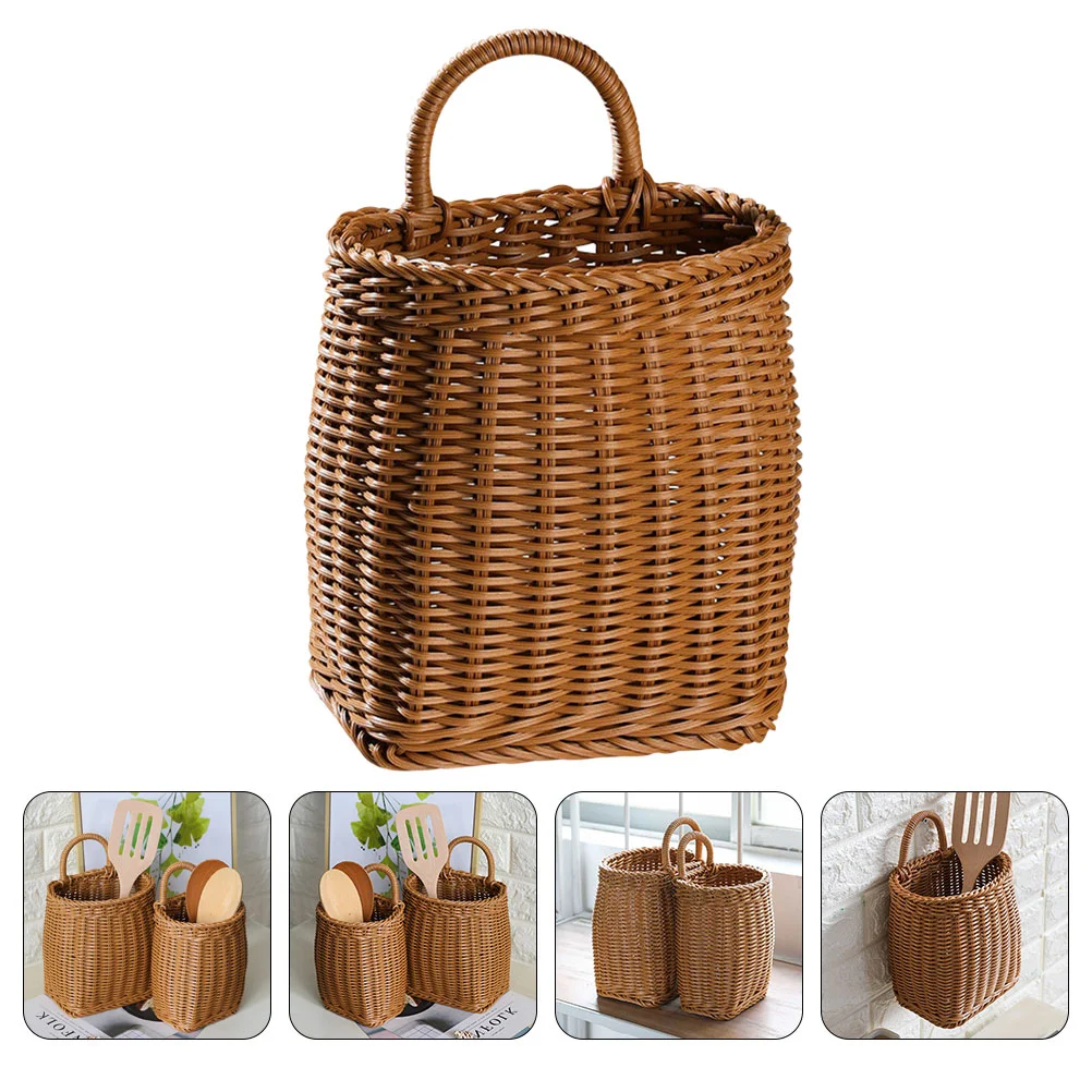 Basket Hanging Wall Storage Baskets Door Flower Woven Organizer Garlic Rattan Sundries Seagrass Planter Bucket Cabinet Utensil
Basket Hanging Wall Storage Baskets Door Flower Woven Organizer Garlic Rattan Sundries Seagrass Planter Bucket Cabinet Utensil