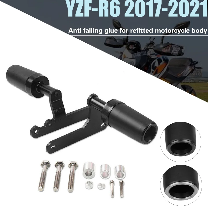 Motorcycle Falling Protection Frame Slider Fairing Guard Crash Pad Protector For YAMAHA YZF-R6 YZFR6 YZF R6 2017-2021
Motorcycle Falling Protection Frame Slider Fairing Guard Crash Pad Protector For YAMAHA YZF-R6 YZFR6 YZF R6 2017-2021