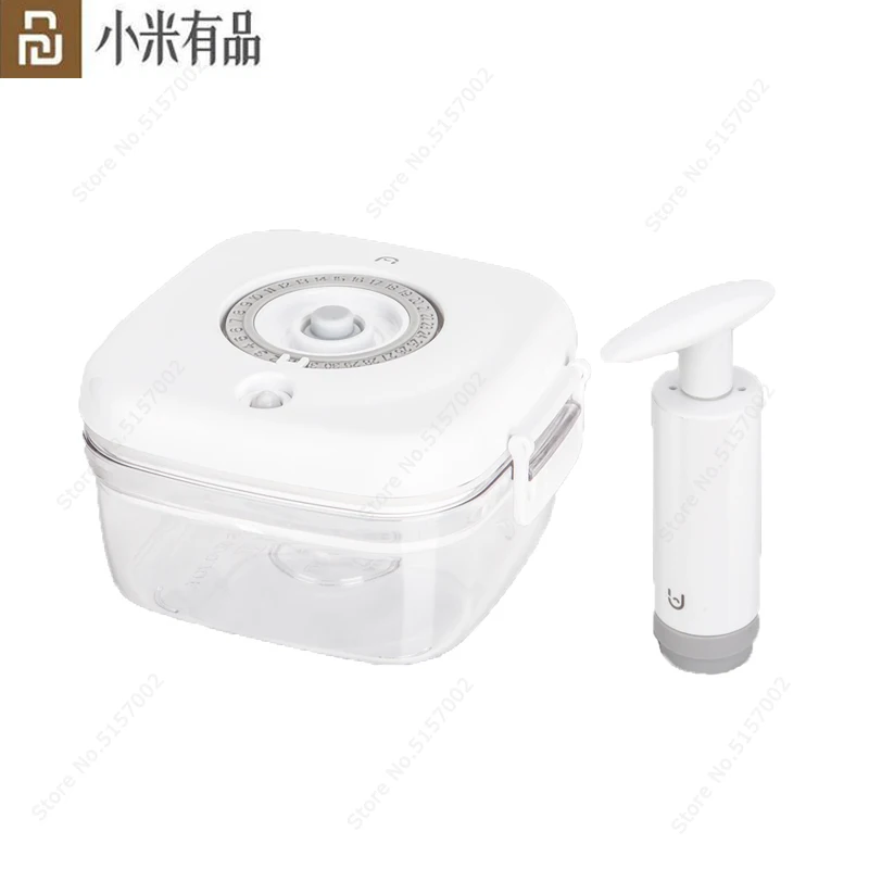 Youpin BUD Vacuum Crisper Vacuum Storage Delay Lock Fresh Moisture Proof Container Box Vacuum Freshness Storage Box 6 Models
Youpin BUD Vacuum Crisper Vacuum Storage Delay Lock Fresh Moisture Proof Container Box Vacuum Freshness Storage Box 6 Models