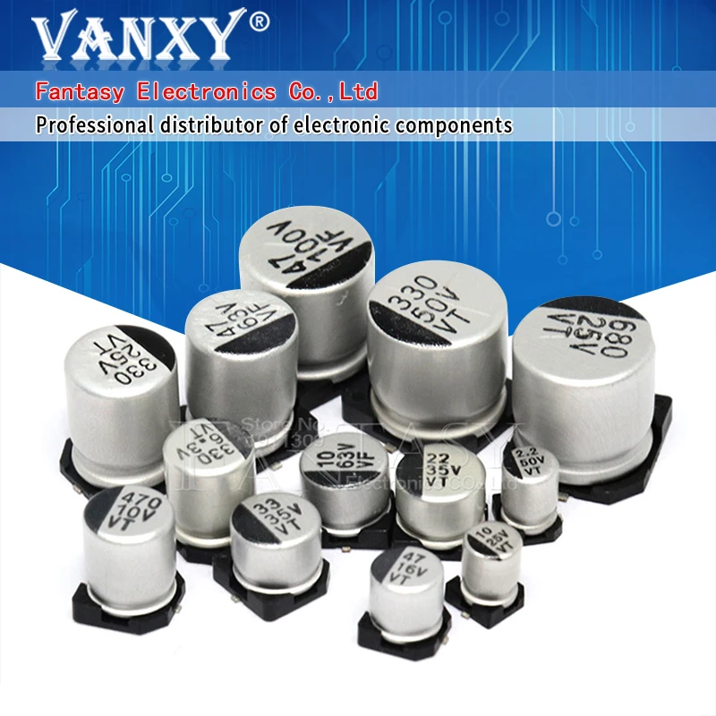 10PCS Electrolytic capacitor 16v1000uf 10*10mm SMD aluminum electrolytic capacitor 1000uf 16v
10PCS Electrolytic capacitor 16v1000uf 10*10mm SMD aluminum electrolytic capacitor 1000uf 16v