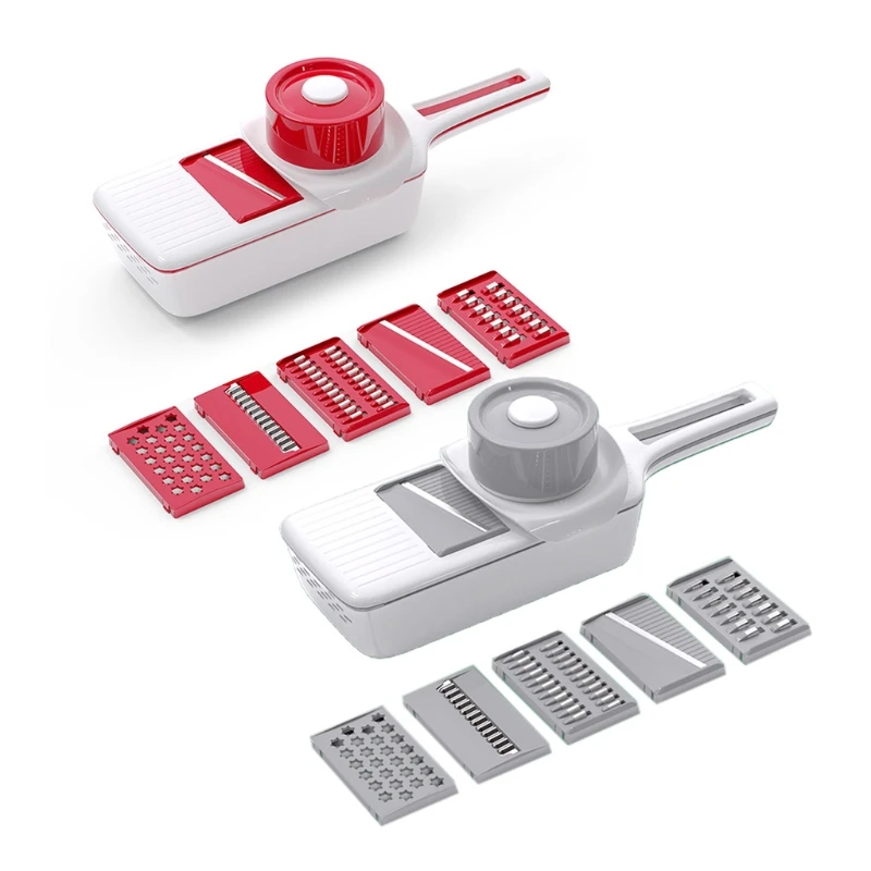 Slicer Vegetable Slicer And Vegetable Grater With 6 Replacement Blades No Slip Handle Vegetable Chopper Dicer Slicer
Slicer Vegetable Slicer And Vegetable Grater With 6 Replacement Blades No Slip Handle Vegetable Chopper Dicer Slicer