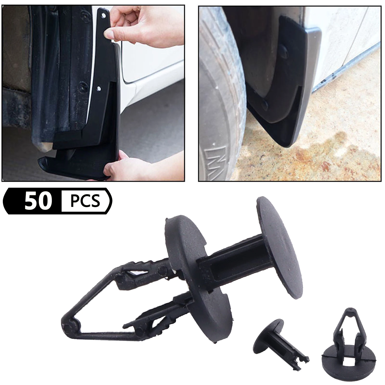 50pcs Car Fender Bumper Mudguard Fastener Push Type Rivet Fixed Clamp Plastic Retaining Clips For Ford Buick Chevrolet Universal
50pcs Car Fender Bumper Mudguard Fastener Push Type Rivet Fixed Clamp Plastic Retaining Clips For Ford Buick Chevrolet Universal