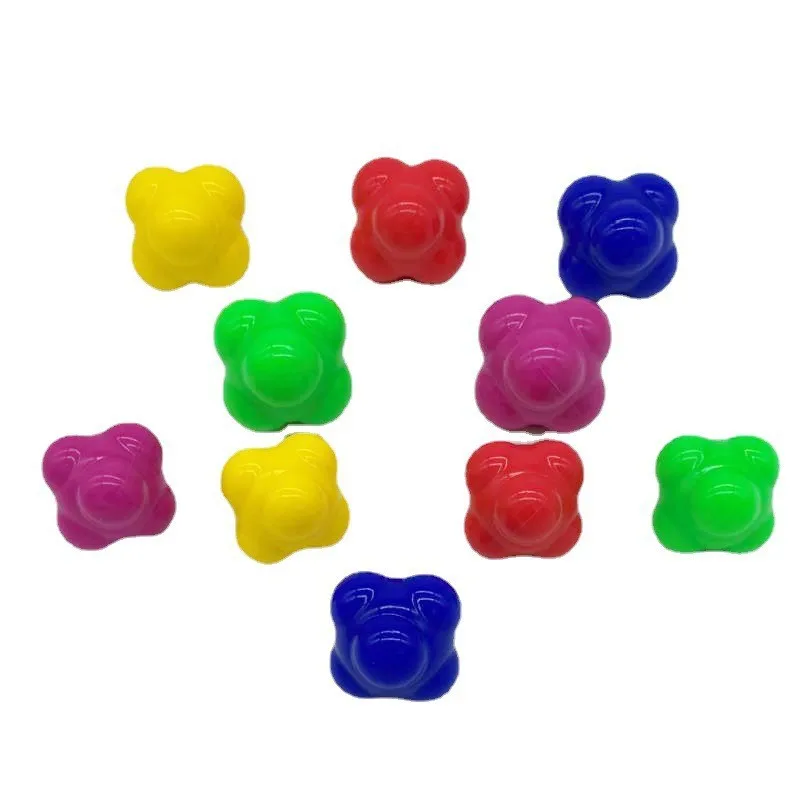 Cross border silicone hexagonal turn ball to exercise hand eye reaction ability agility ball Action Ball fitness equipment
Cross border silicone hexagonal turn ball to exercise hand eye reaction ability agility ball Action Ball fitness equipment