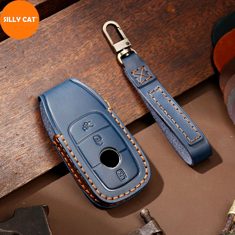 New Leather Car Key Cover Case Fob Suit For Mercedes Benz A B G S E C Class W205 W213 C217 W177 W247 C257 W167 W463 Key Cover
New Leather Car Key Cover Case Fob Suit For Mercedes Benz A B G S E C Class W205 W213 C217 W177 W247 C257 W167 W463 Key Cover