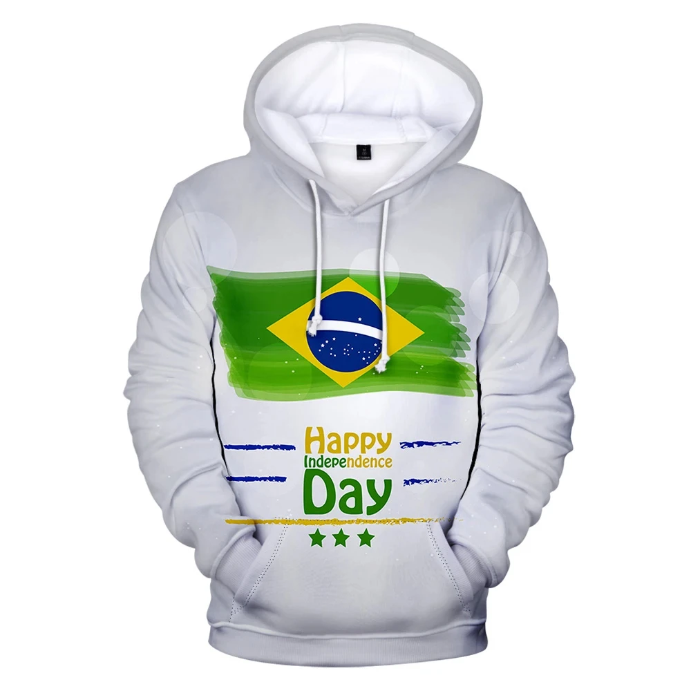 Мужская толстовка Centenary of Brazil, Мужская толстовка, пуловер унисекс на весну и осень, мужская одежда оверсайз с принтом бразильского флага
Мужская толстовка Centenary of Brazil, Мужская толстовка, пуловер унисекс на весну и осень, мужская одежда оверсайз с принтом бразильского флага