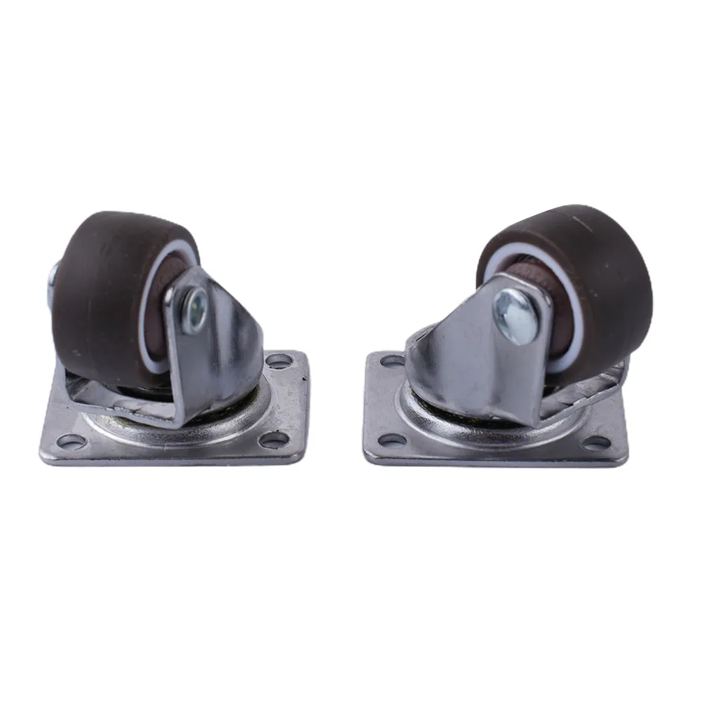 4 PCS 1 Inch Caster Wheels TPE Wheels With Brake Swivel 360 Degree Top Plate 100lb Equipment Applications Tool Accessories
4 PCS 1 Inch Caster Wheels TPE Wheels With Brake Swivel 360 Degree Top Plate 100lb Equipment Applications Tool Accessories