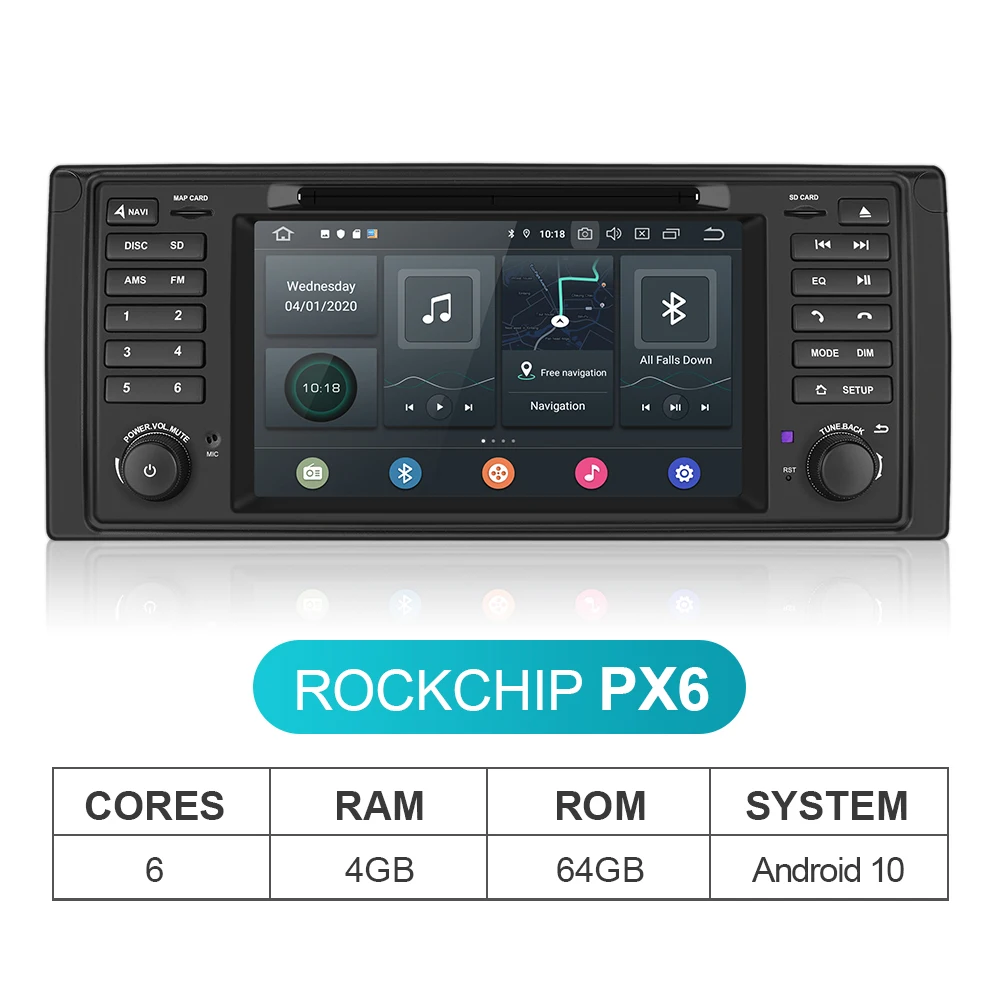 Isudar 1 Din Android 10 Car Multimedia Player GPS DVD Auto Radio For BMW X5 E53 4GB RAM 64GB ROM Wifi Radio MirrorLink DSP DVR
Isudar 1 Din Android 10 Car Multimedia Player GPS DVD Auto Radio For BMW X5 E53 4GB RAM 64GB ROM Wifi Radio MirrorLink DSP DVR
