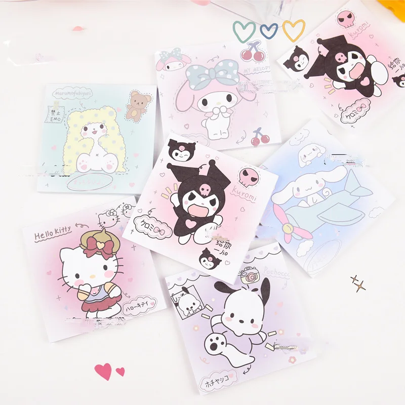 Sanrios Anime Kawaii Hellokitty Cinnamoroll My Melody Kuromi Cartoon Sticky Note Ins Cute Stationery Notepad Notes Girl Gift
Sanrios Anime Kawaii Hellokitty Cinnamoroll My Melody Kuromi Cartoon Sticky Note Ins Cute Stationery Notepad Notes Girl Gift