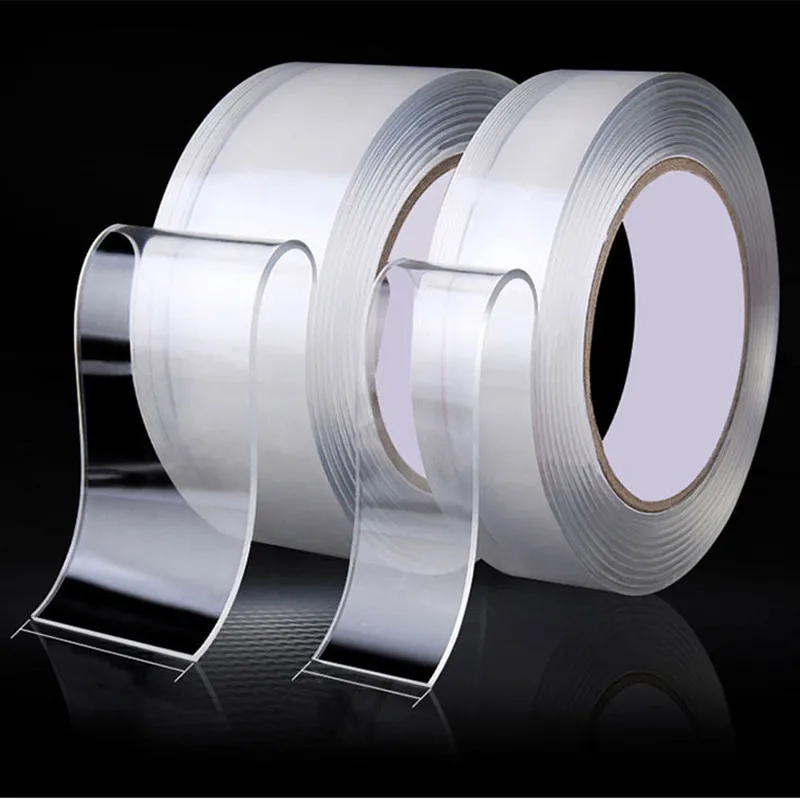 1/2/3/5m Nano Tape Double Sided Tape Transparent Reusable Waterproof Adhesive Tape Cleanable Kitchen Bathroom Supplies Tapes
1/2/3/5m Nano Tape Double Sided Tape Transparent Reusable Waterproof Adhesive Tape Cleanable Kitchen Bathroom Supplies Tapes