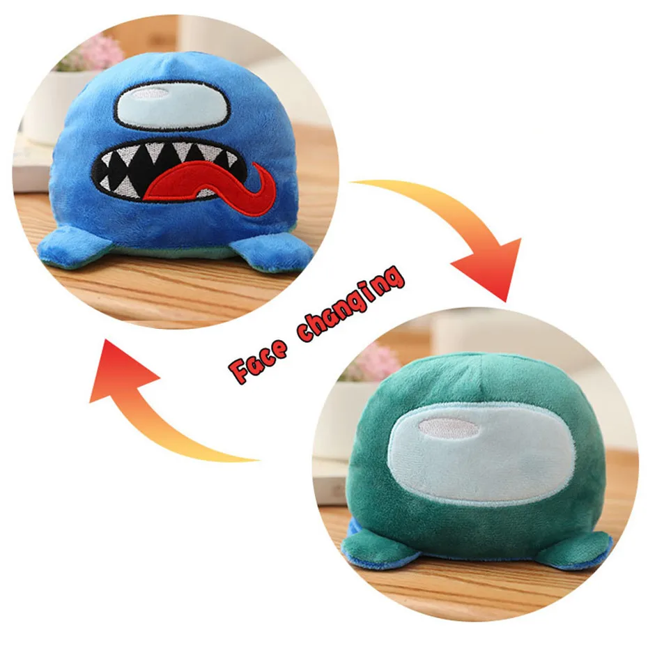 2022Pulpo Anime Plushie Reversible Flip Two-sided Among Us Plush Toy Kawaii Amongus Stuffed Animals Doll Toys for Kids Birthday
2022Pulpo Anime Plushie Reversible Flip Two-sided Among Us Plush Toy Kawaii Amongus Stuffed Animals Doll Toys for Kids Birthday