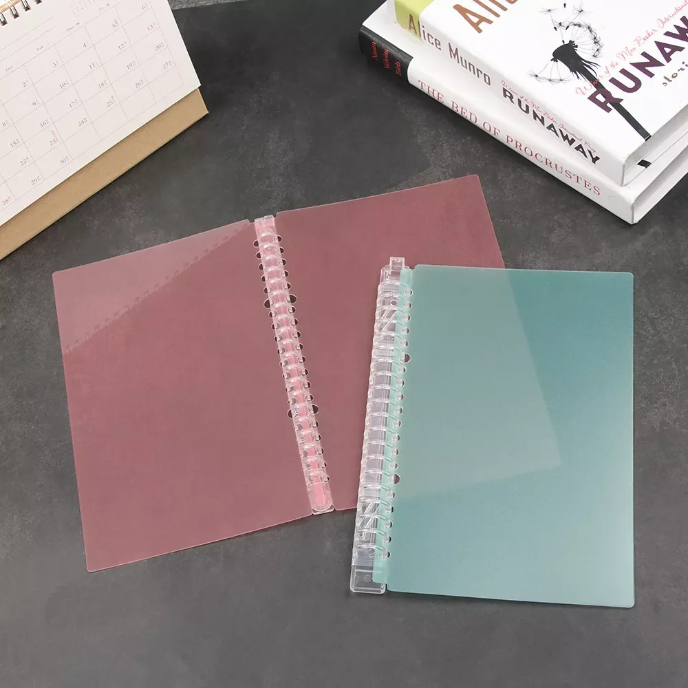 New A5/B5 Loose-leaf Cover Notebook Paging Separator Ring Binder File Folder Refillable Notepad Fashion Stationery Supplies
New A5/B5 Loose-leaf Cover Notebook Paging Separator Ring Binder File Folder Refillable Notepad Fashion Stationery Supplies
