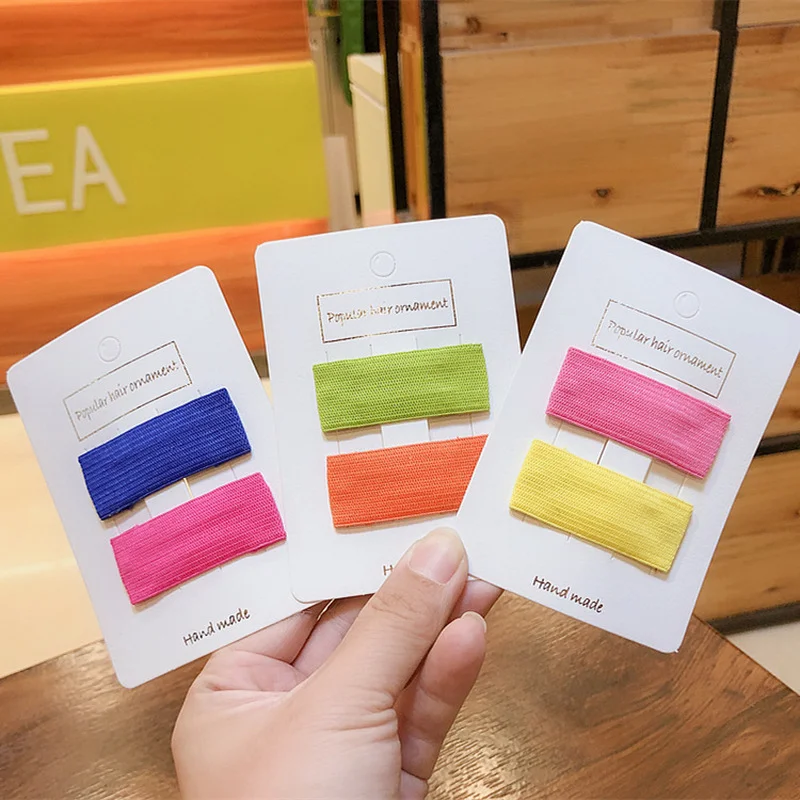 Korean Version of Children's Hairpin Color 1 Pair of Decorative Hair Accessories Baby Solid Color BB Clip Cute Sequin Edge Clip
Korean Version of Children's Hairpin Color 1 Pair of Decorative Hair Accessories Baby Solid Color BB Clip Cute Sequin Edge Clip