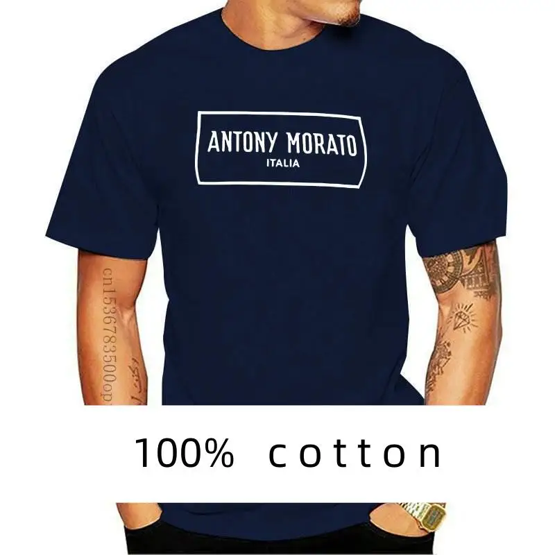 Новая мужская черная футболка с логотипом Antony Morato Am Box
Новая мужская черная футболка с логотипом Antony Morato Am Box