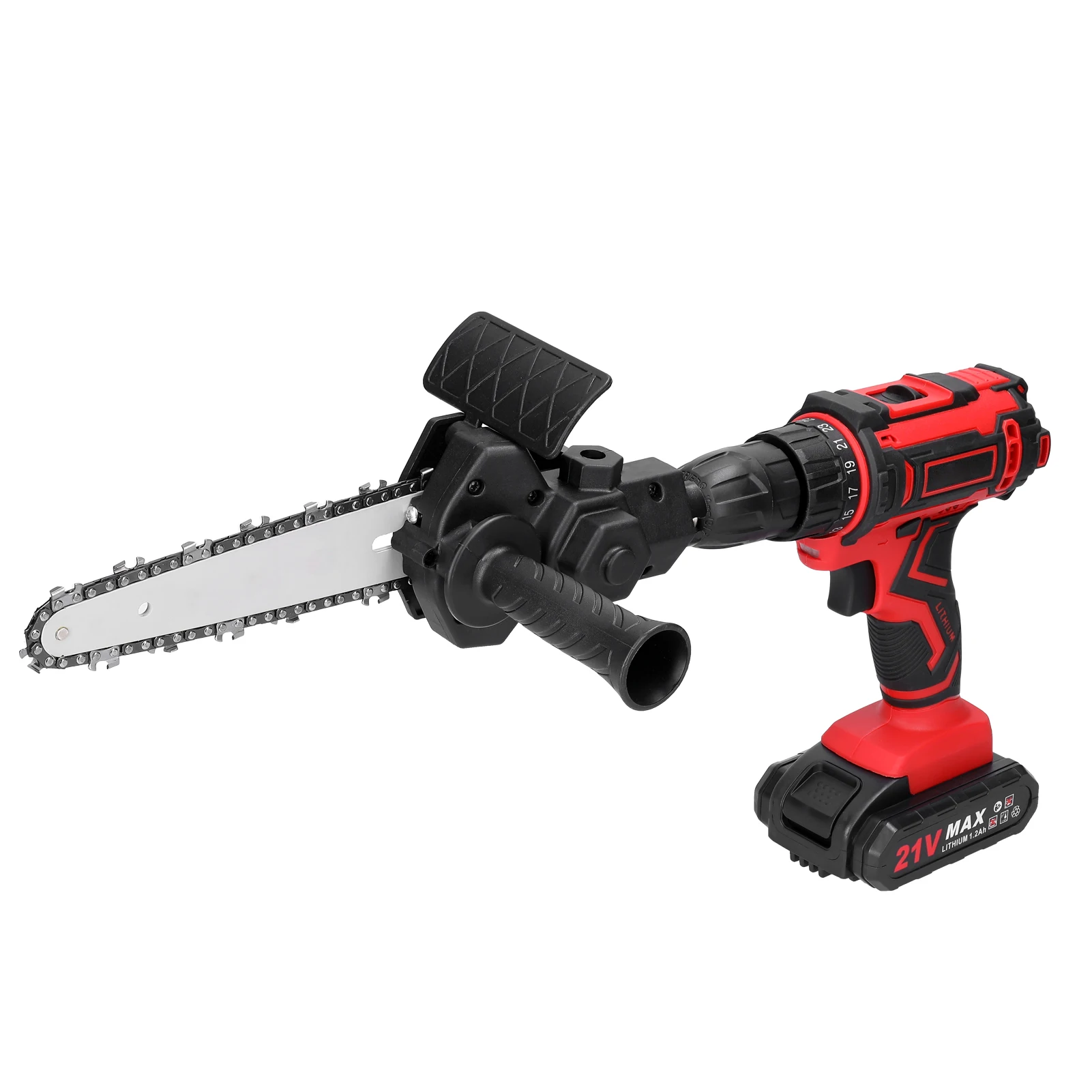 6 Inch Electric Drill Modified To Electric Chainsaw Attachment Electric Chainsaws Accessory Modification Tool Woodworking Set
6 Inch Electric Drill Modified To Electric Chainsaw Attachment Electric Chainsaws Accessory Modification Tool Woodworking Set