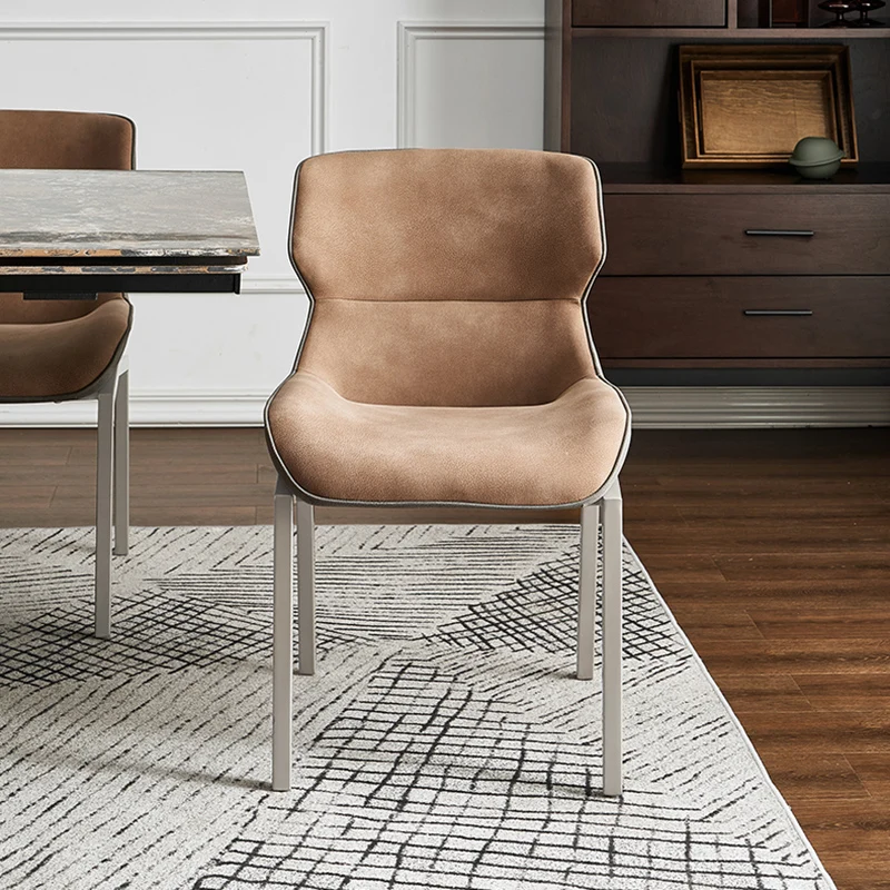 Unique Metal Legs Chairs Dining Room Comfortable Free Shipping Minimalis Chairs Bench Single Relax Sillas Interior Furniture
Unique Metal Legs Chairs Dining Room Comfortable Free Shipping Minimalis Chairs Bench Single Relax Sillas Interior Furniture