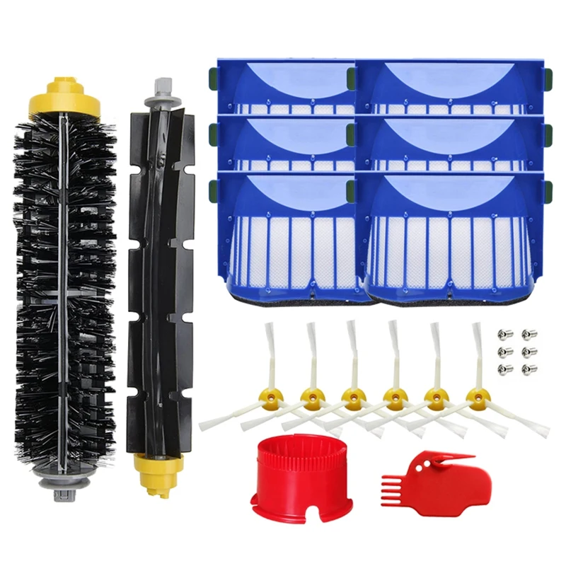 Replacement For Irobot Roomba 600 Series 692 690 680 660 651 650 620 Robot Vacuum Main Side Brush Filter Accessories Kit
Replacement For Irobot Roomba 600 Series 692 690 680 660 651 650 620 Robot Vacuum Main Side Brush Filter Accessories Kit