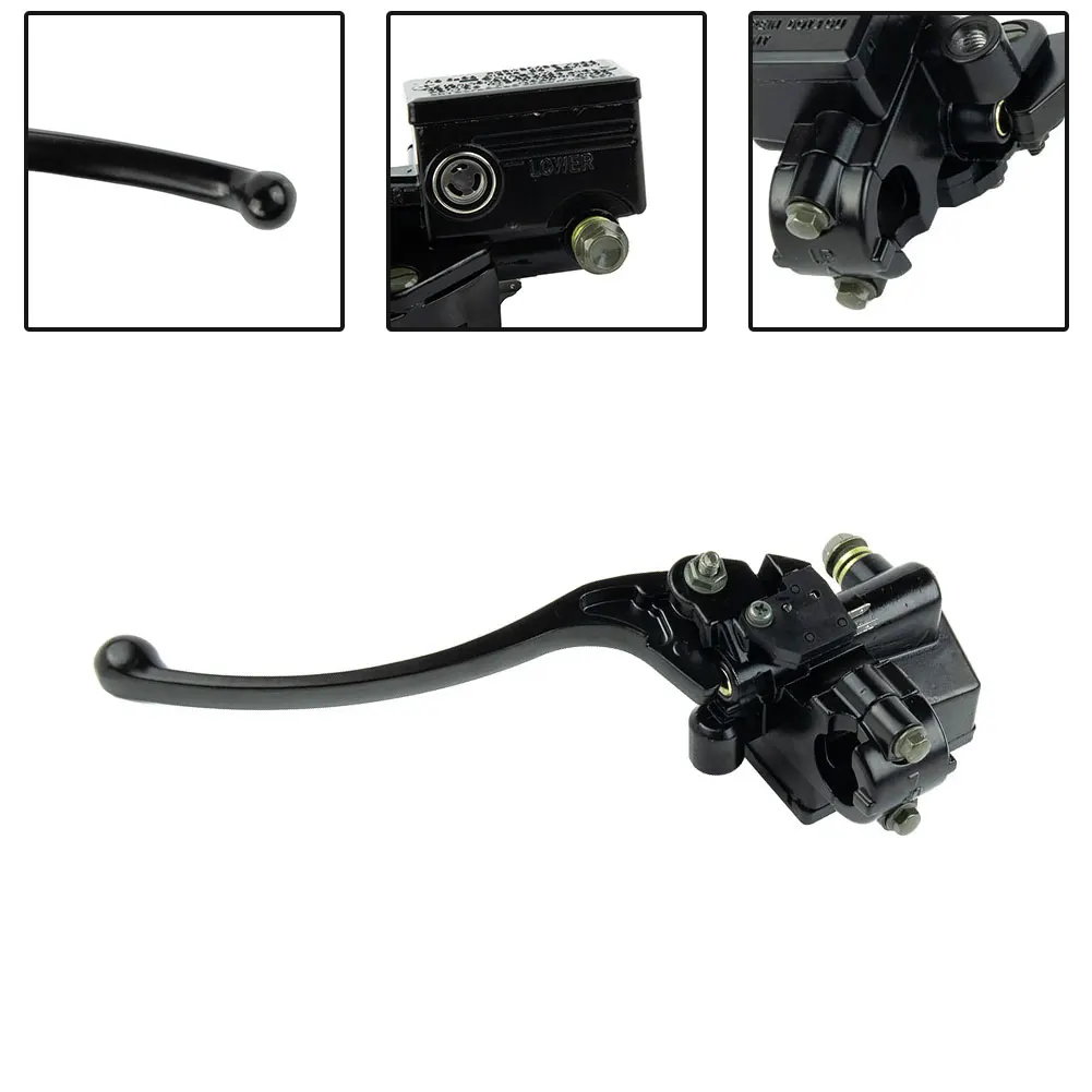 Aluminum Brake Cylinder Black For Honda 7/8\\\\\\\\\\\\\\\" Handlebar Replacement Motorcycle Reservoir Universal Reliable New
Aluminum Brake Cylinder Black For Honda 7/8\\\\\\\\\\\\\\\" Handlebar Replacement Motorcycle Reservoir Universal Reliable New