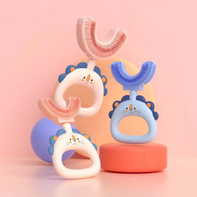 Toothbrush For Kids U Shape 360° Silicone for Kids Children's Brush Dental Care For Teeth Cleaning Oral Hygiene Baby Items Gift
Toothbrush For Kids U Shape 360° Silicone for Kids Children's Brush Dental Care For Teeth Cleaning Oral Hygiene Baby Items Gift