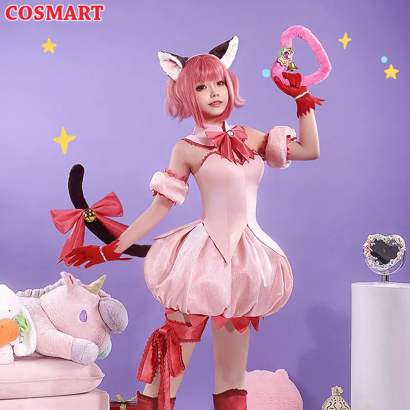 

COSMART аниме Токио Mew Momomiya Ichigo Косплей Костюм волшебная девушка милое розовое платье униформа женский наряд для Хэллоуина