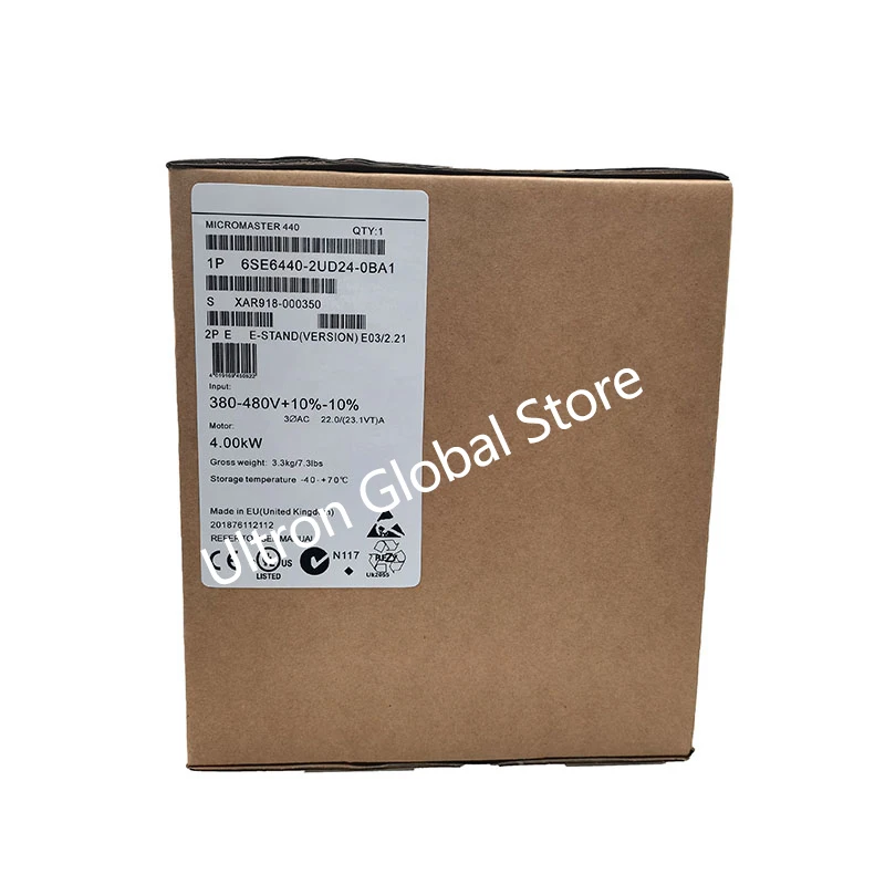 Новый оригинальный 6SE6440-2UD24-0BA1 4 кВт 380-480 В инвертор без фильтра 6SE64402UD240BA1 спот
Новый оригинальный 6SE6440-2UD24-0BA1 4 кВт 380-480 В инвертор без фильтра 6SE64402UD240BA1 спот